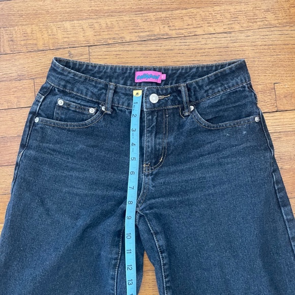 Edikted Low Rise Wide Leg Jeans - Sz XS - Picture 6 of 9